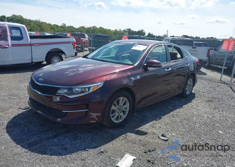 2016 Kia Optima Lx from USA, damaged, VIN 5XXGT4L36GG043656
